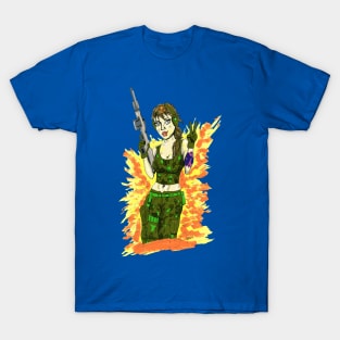 Army Girl Peace T-Shirt